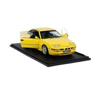 1:18 Per BMW 850 E31 CSI 1990 Giallo Statico Lega Doppia Porta Scena Ornamenti Modello Auto Veicolo Da Collezione