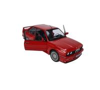 1:18 Per BMW E30 M3 1986 Red Coupe Alloy Full Open Car Model Toy Car Gift Bambini Adulti Hobby Macchinine Mini Auto