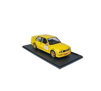 1:18 Per BMW E30 M3 GR.A Lega Doppia Porta Modello Auto Giallo Ornamenti Da Esposizione Per La Casa Veicolo Da Collezione