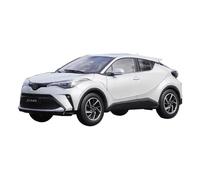 1:18 Per C-HR 2021 Modello di auto statica in lega pressofusa Collezione Decorazione per la casa Souvenir Decorazione da scrivania(White)