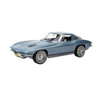 1:18 Per Chevrolet Corvette 1963 Coupé Simulazione Modello Di Auto In Lega Retro Da Collezione Ornamento Display Giocattolo