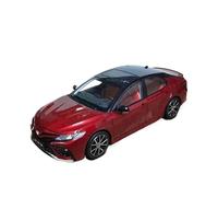 1:18 per collezione modelli auto in lega Toyota Camry ottava generazione del 2021 decorazioni per la casa(Red)