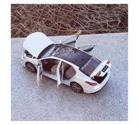 1:18 per collezione modelli auto in lega Toyota Camry ottava generazione del 2021 decorazioni per la casa(White)