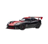 1:18 Per Dodge Viper SRT Modello Di Auto In Resina Ornamenti Completamente Aperti Decorazione Scena Blu(Black)