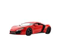 1:18 Per Fast And Furious 7 Lykan HyperSport Simulation Car Model Collection Display Decorazione Per La Casa Macchinine Mini Auto