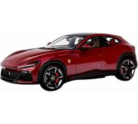 1:18 per Ferrari Purosangue V12 Fuv Suv Auto collezione resina per modelli Souvenir su larga scala(Rosso)