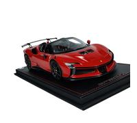 1:18 Per Ferrari SF90XX Stradale Roadster FEO41B Resina Modello Auto Ornamento Veicolo Giocattolo Regalo Macchinine Mini Auto(Brown)
