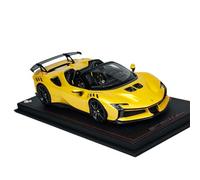 1:18 Per Ferrari SF90XX Stradale Roadster FEO41B Resina Modello Auto Ornamento Veicolo Giocattolo Regalo Macchinine Mini Auto(Yellow)