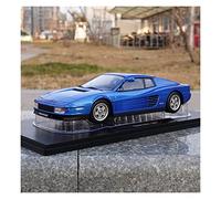 1 18 Per Ferrari Testarossa 1984 In Lega Di Simulazione Modello Di Auto Sportiva Veicolo Statico Da Collezione Souvenir Giocattoli Metal Vehicles non RC