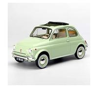 1 18 Per Fiat 500L 1968 Statico In Metallo Pressofuso Modello Di Auto Simulazione Da Collezione Ornamento Display Giocattoli Metal Vehicles non RC(verde)