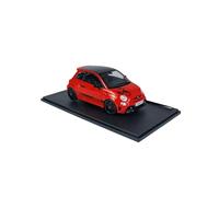 1:18 Per FIAT F595 ABARTH Lega Doppia Porta Rossa Pressofuso Metallo Ornamenti Modello Giocattolo Auto Veicolo Da Collezione