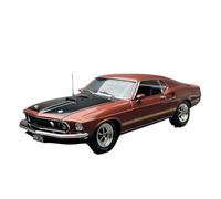 1:18 Per Ford Mustang Mach 1 1969 Muscle Car Street Car Modello Di Auto In Lega Visualizzazione Statica Collezione Di Pezzi