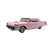 1:18 Per Ford Thunderbird Hard Top Rosa 1960 Modello Di Auto In Lega Collezione Ornamento Souvenir
