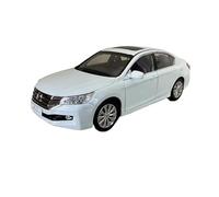 1:18 Per Giocattolo Simulazione Auto Lega Esposizione Modelli Veicoli Pressofusi Honda Accord Vernice Bianca Auto In Miniatura