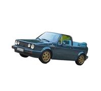 1:18 Per Golf Convertible 1990 Modello Di Auto In Lega Classica Collezioni Statiche Souvenir Decorativi Macchinine Mini Auto