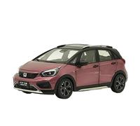 1 18 Per Honda quarta generazione 2023 Modello di auto in lega pressofusa Collezione souvenir Hobby(Rosa)