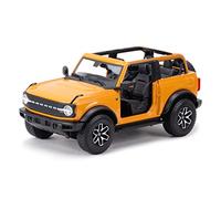 1 18 Per Il 2021 Ford Bronco Badlands Altamente Simulato Modello Di Auto Giocattolo Per Bambini Decorazione Della Casa Macchinine Mini Auto(Arancia)