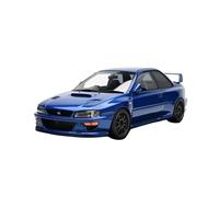 1:18 Per Impreza 22B Sti Versione GC8 Modello di auto in resina per sala studio Ornamento statico Decorazione da scrivania