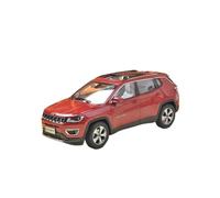 1 18 Per JEEP COMPASS 2017 SUV Modello Di Auto In Lega Collezione Decorazioni Da Tavolo(Rosso)