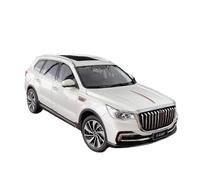 1:18 Per La Cina FAW Hongqi HS7 SUV Simulazione Auto In Lega Modello Collezione Display Decorazione Per La Casa Macchinine Mini Auto(White)