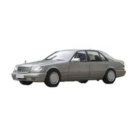 1:18 Per La Collezione Di Modelli Di Auto In Lega Classica S600 W140 Tiger Head Del 1990 Ornamento Di Simulazione Macchinine Mini Auto(Gray)
