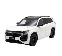 1:18 Per La Decorazione Della Scena Del Garage Del Modello Auto In Lega In Scala Realistica Volkswagen Teramont Pro 2025(White)