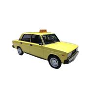 1:18 Per LADA Taxi Simulazione Modello Di Auto In Resina Edizione Limitata I Fan Raccolgono Ornamenti Per La Decorazione Della Casa