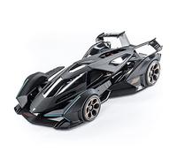 1 18 Per Lambo V12 Vision Gran Turismo Auto Sportiva Giocattoli Per Bambini Modello Da Collezione Per Adulti Macchinine Mini Auto(Nero)