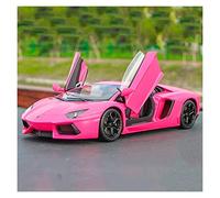 1 18 Per Lamborghini LP700-4 Supercar Modello Di Auto In Lega Die-cast Toy Vehicle Collection Regali Per Bambini Giocattoli Metal Vehicles non RC(Rosa)