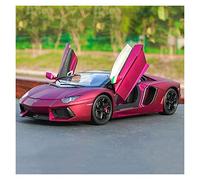 1 18 Per Lamborghini LP700-4 Supercar Modello Di Auto In Lega Die-cast Toy Vehicle Collection Regali Per Bambini Giocattoli Metal Vehicles non RC(Purple)