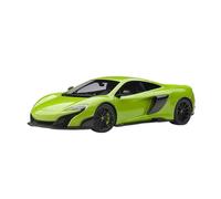 1/18 Per McLaren 675LT Modello Di Auto Sportiva Decorazione Per La Casa Collezione Di Veicoli In Metallo Fuso(Green)