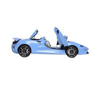 1 18 Per McLaren ELVA Modello Di Auto In Lega Auto Sportiva Ornamento Statico Collezione Regalo Di Festa(Blu)