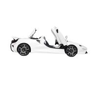 1 18 Per McLaren ELVA Modello Di Auto In Lega Auto Sportiva Ornamento Statico Collezione Regalo Di Festa(White)