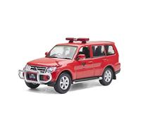 1 18 Per Mitsubishi Pajero Modello Di Auto Fuoristrada In Lega Die-cast Simulazione Di Veicoli Per Adulti Da Collezione