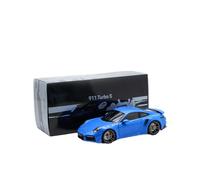 1 18 Per Parsohe 911 Turbo In Lega Modello Di Auto Completamente Aperto Espositore Souvenir Collezione Hobby