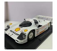 1 18 Per Porsche 962 C Supercup Simulazione Die-casting Model Car Collezione Statica Ornamenti