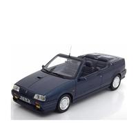 1:18 per Renault 1991 Convertible modello auto statica lega pressofusa collezione decorazioni per la casa
