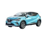 1 18 Per RENAULT CAPTUR Modello di auto in lega blu Collezione souvenir e decorazioni statiche