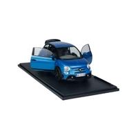1:18 Per SOLIDO F595 ABARTH Modello Auto In Lega Regali Decorazione Collezione Veicoli Pressofusi Giocattoli Esposizione Statica Auto Giocattolo(Blu)