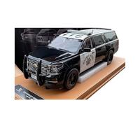 1:18 Per Suburban 2015 New York Police Car Modello Di Auto In Scala Dipinta Decorazione Per La Casa