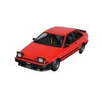 1:18 Per Toyota AE86 Apex Due Porte Rosso Flip-up Headlight Modello Di Auto In Resina Decorativi Da Collezione
