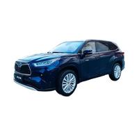 1:18 Per Toyota Highlander 2022 Simulazione Auto In Lega Modello Collezione Display Decorazione Per La Casa Macchinine Mini Auto(Dark Blue)