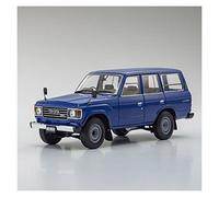 1 18 Per TOYOTA LAND CRUISER LC60 In Lega Modello Di Auto Fuoristrada Die-cast Simulazione Del Veicolo Souvenir Da Collezione(Blu)