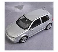 1 18 Per Volkswagen Golf MK4 Modello Auto In Lega Metallo Ad Alta Simulazione Come Regalo Per La Festa Del Papà Per Adulti Macchinine Mini Auto(Argento)