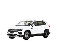 1 18 Per Volkswagen New Exploration Tayron Alloy Simulation Car Model Collection Gift Ornament Crafts Bianco Decorazione da scrivania(C)