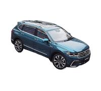 1 18 Per Volkswagen New Tiguan L 2022 Modello Di Auto In Lega Statica Collezione Regalo Amici E Parenti Decorazione da scrivania(Blu)