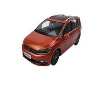 1:18 Per Volkswagen Touran L Blu/Arancione/Marrone Modello Di Auto In Lega Modello In Metallo Multicolore Alla Moda(Orange)