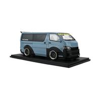1:18 Per WORKS HIACE Modello di auto in resina Decorazione da collezione Giocattoli a doppio uso Display Decorazione da scrivania