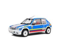 Peugeot 205 1.9 Rally Schwab Collection 1990 1:18 Model SOLIDO