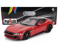 FERRARI 12CILINDRI 2024 ROSSO CORSA 322 CERCHI NERI 1:18 POLISTIL 18FE02010-WB